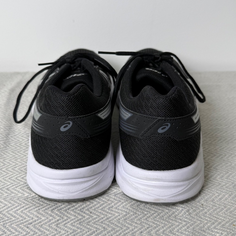 Asics Gel-Contend 4 Mens 11.5 4E Extra Wide Black Silver Running Shoes T716N - Picture 5 of 8